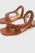 Women's Tan Flats